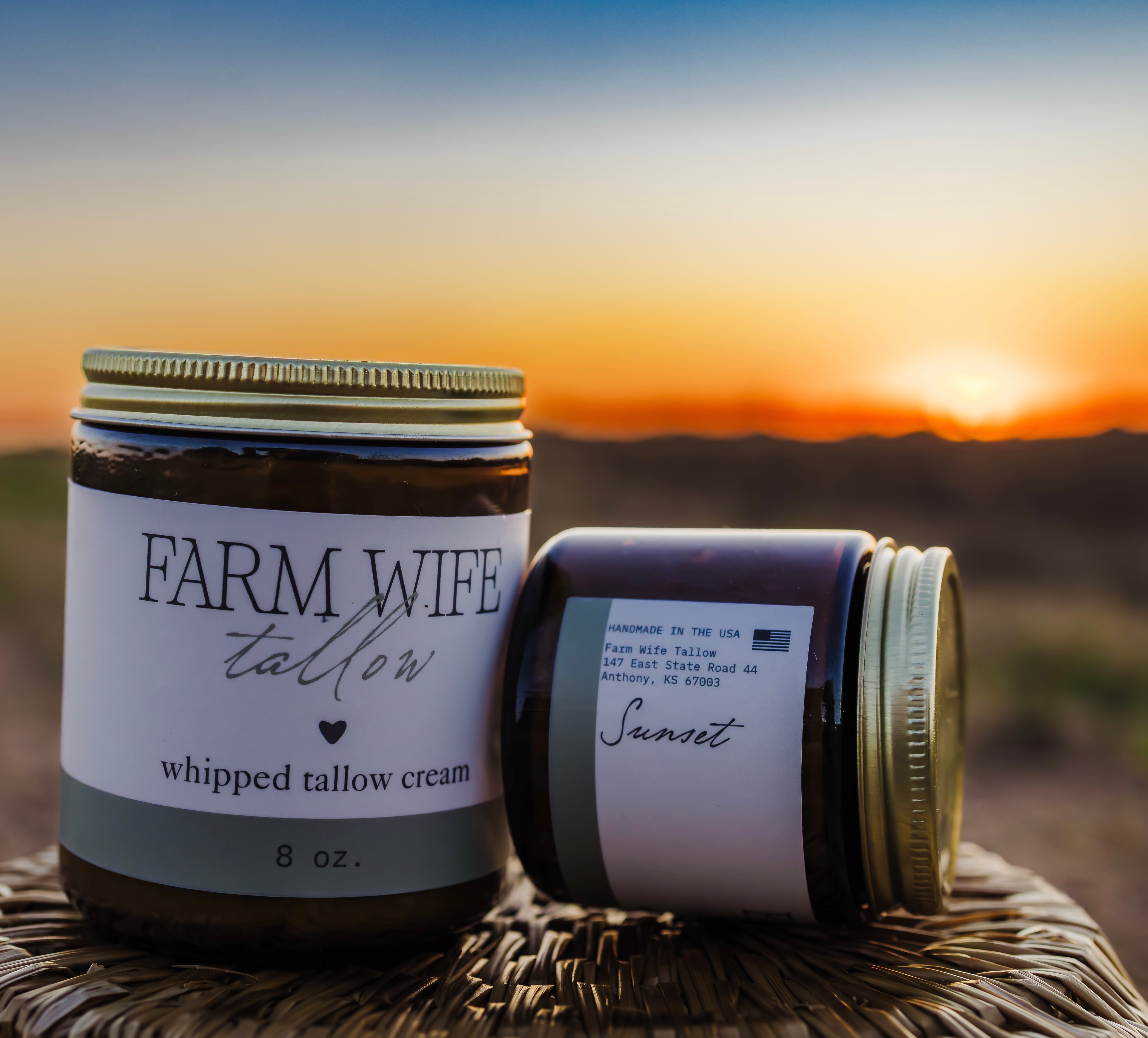 Whipped Tallow Cream- Sunset