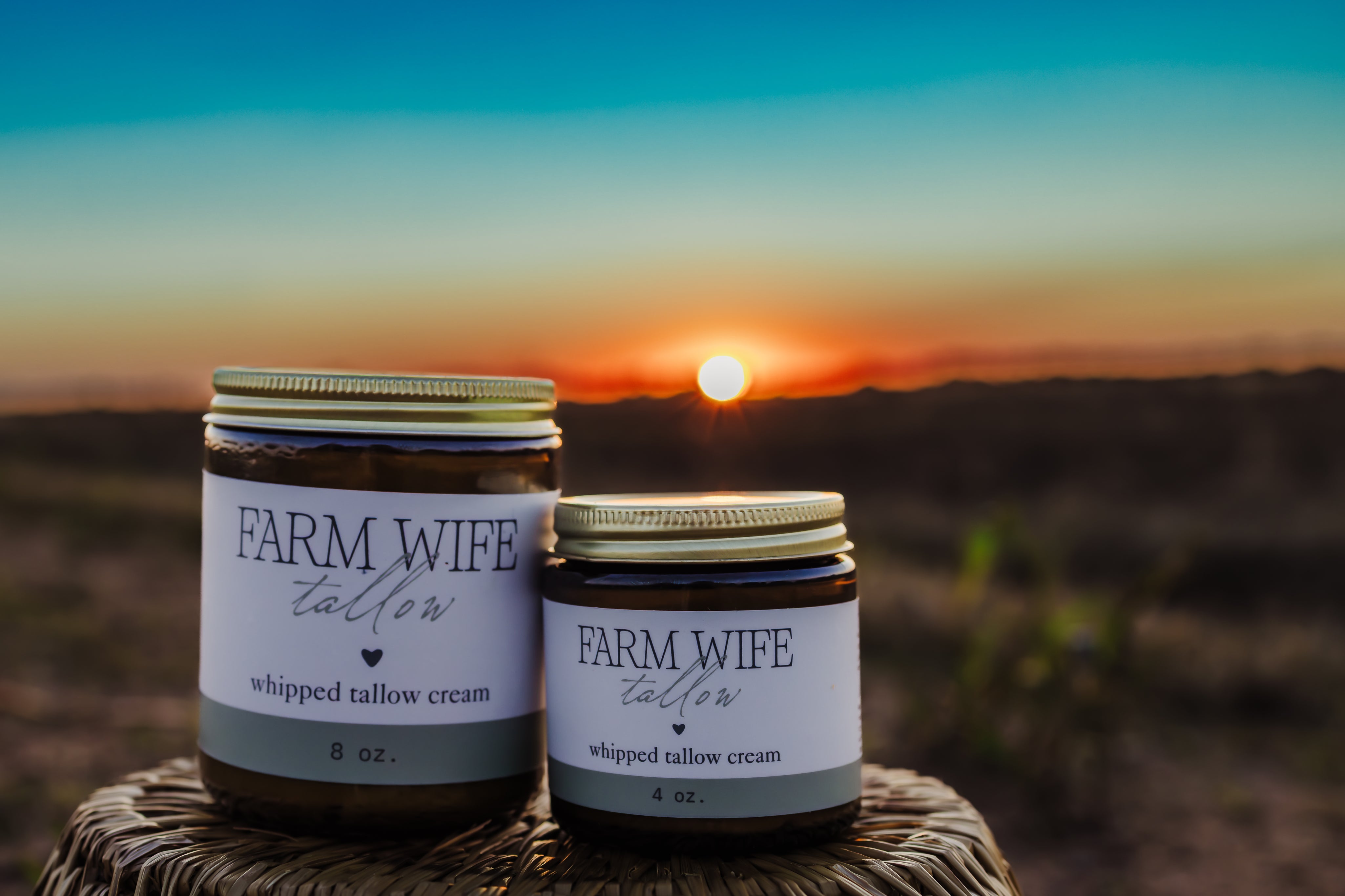 Whipped Tallow Cream- Sunset